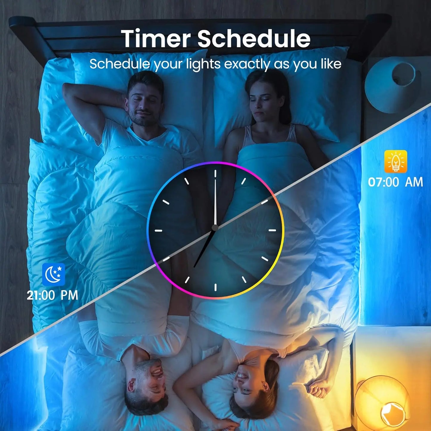 Striscia LED RGB Con App per Sfondo Streaming