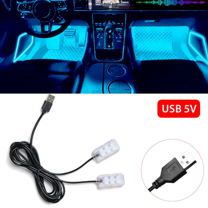 Luce Ambiente LED USB per Auto