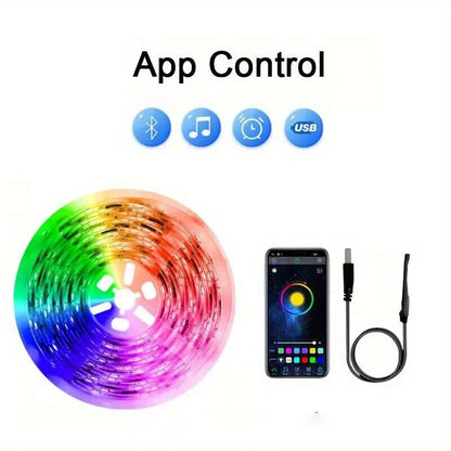Striscia LED RGB Con App per Sfondo Streaming