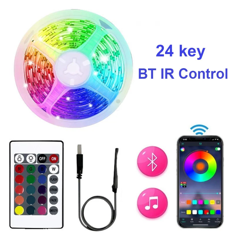 Striscia LED RGB Con App per Sfondo Streaming