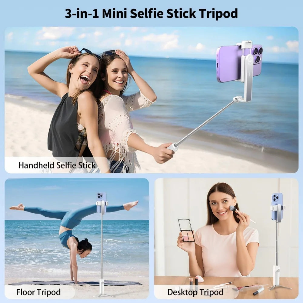 Treppiede Vlog Mini Wireless Con Telecomando Bluetooth