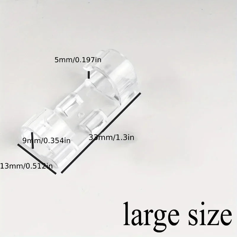 Clip Organizer Cavi Autoadesive Da Scrivania (20Pz)