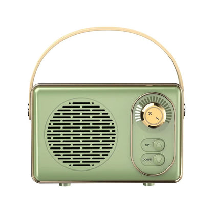 Speaker Bluetooth Retro Portatile Con TF Card