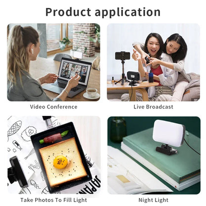 Selfie Ring Light LED per Webcam E Streaming