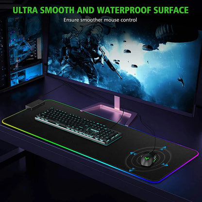 Tappetino Desk Mat RGB Personalizzabile per Scrivania Gaming