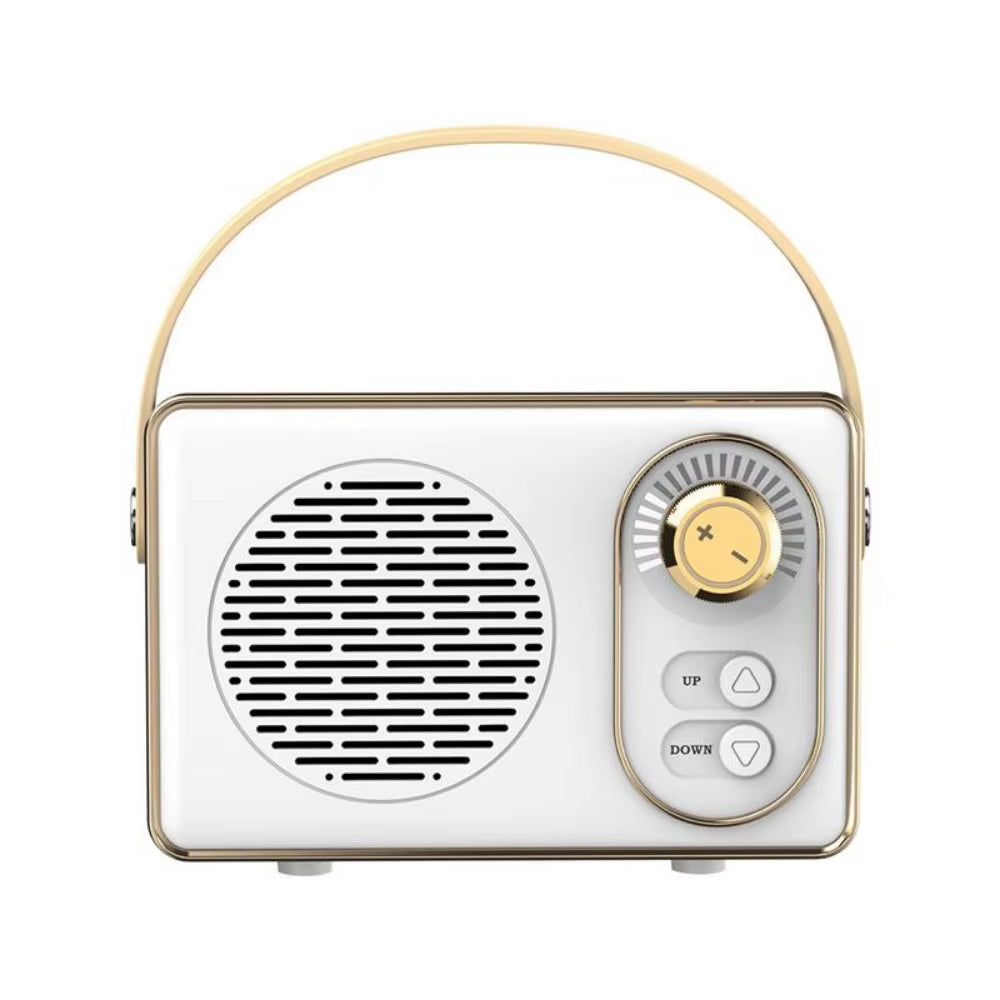 Speaker Bluetooth Retro Portatile Con TF Card