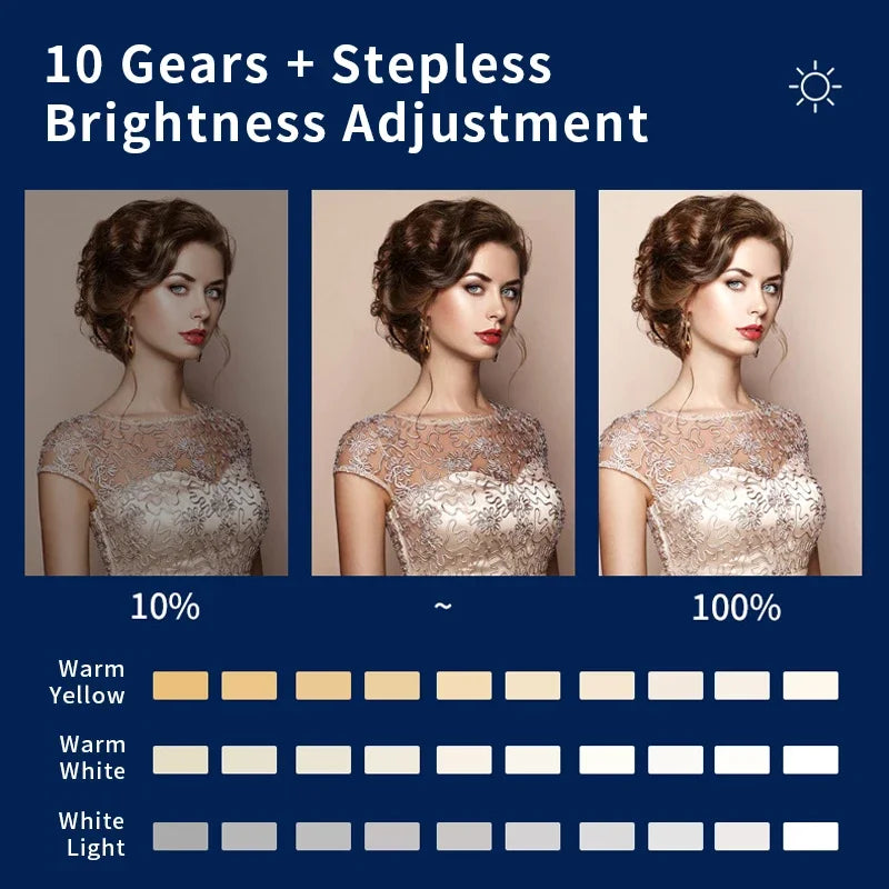 Selfie Ring Light LED per Webcam E Streaming