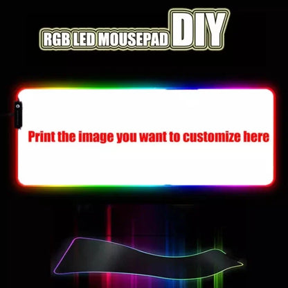 Tappetino Desk Mat RGB Personalizzabile per Scrivania Gaming